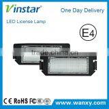 Vinstar No Error LED License Plate light for Tiburon / Coupe SIII F/L2 I20 led tail light replacemnt auto parts