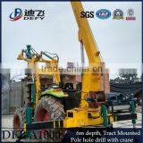 Concrete Hydraulic Pile Driver Machine With Crane DFT-A1004
