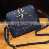 Animal Head Sign the Antelope Metal Logo for Handbags thumbnail-3