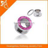 TP01107 Stainless Steel Flesh Tunnel Body Jewelry Making Supplies thumbnail-2