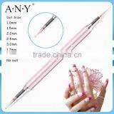 ANY Nail Art Beauty UV Gel Nails Design Single Piece Metal Nail Art Dotting Pen thumbnail-1