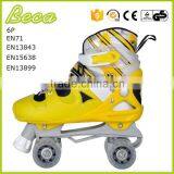 China Foshan Nylon Frame Pvc Wheel Quad Roller Skates for Sale Quality Choice thumbnail-2