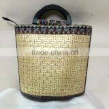 Eco-friendly Bamboo Tote Handmade Bag With Handle Made in Vietnam thumbnail-1