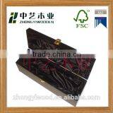 Trade Assurance High Quality Customized Made-in-China Luxury Wooden Wine Box For Sale thumbnail-5