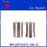Stainless Steel Straight Ice Bucket, Wine Cooler, Beer Holder