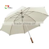 30" Soft feel polypongee canopy windproof outdoor umbrella