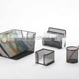 metal mesh office stationery gift set