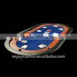 Casino Oval Three-foldable Poker Table Top thumbnail-1