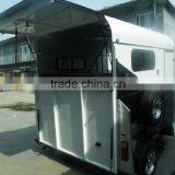 Deluxe 2 Horse Straight Load Horse Floats With Horse Fence/yard thumbnail-2