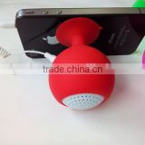 Cute Design Silicone Mobile Phone Portable Mini Voice Amplifier/Cell phone bracket sound/Cell phone holder sound