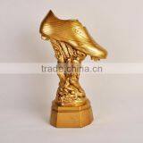 Large Middle Small Golden Soccer Shoe World Cup thumbnail-2