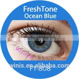 the most hot sale ocean blue Freshtone Impressions look brands of contact lenses