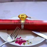Wholesale Novel Crystal Diamond Napkin Ring for Decoration thumbnail-3
