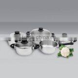 9 Pcs Stainless Steel Cookware Set