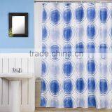 Bamboo Fabric Printed Polyester Shower Curtain thumbnail-2