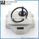 Customized Bathroom Designs Zinc Alloy ORB Finishing Bathroom Accessories Wall Mounted Towel Ring thumbnail-6