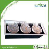 New Popular Rohs LED Lights 3*18W Fashion LED Grid Light