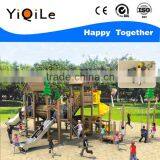 Antique Wooden Outdoor Games Amazing Aluminum Playground Slide Happy Outdoor Plastic Jungle Gyms thumbnail-3