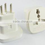Plug With Socket Type Universal eu France to Swiss Plug Adapter With Safety Shutter Inlay Way thumbnail-2