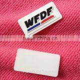 Clean White Rubber Label for Staff Clothes thumbnail-3