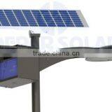 30W Solar Street Light 5m Pole- ANAMBRA Series Single Arm Round Design New Product thumbnail-1