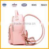 Latest Trend Cat Design Waterproof PU Leather Girls Backpack Leisure Bag thumbnail-4