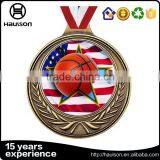 New Fashion Wholesale 3d Custom Stamping Rimmed Shiny Diamond Glittering Insert Iron Brass Zinc Alloy Gold Plated Sport Medal wi thumbnail-6