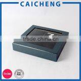 China Manufacturer Black Carton Paper Box With PVC Window thumbnail-2