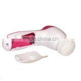 Skin Care Beauty Facial Brush Massager Scrubber 5 in 1 Electric Face Clean Brush thumbnail-4