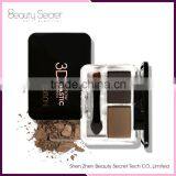 Be Your Own Style Cosmetic Makeup 2 Color Eyebrow Palette With Makeup Tool thumbnail-3