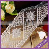 LLS003 Popular Selling Decorative 100% Cotton 5.2cm With Lace Trim Embroidery thumbnail-1