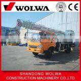 Small Truck Crane With 8 Ton Hoisting Weight Truck Chassis for Sale thumbnail-2