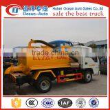 Forland 3 Cubic Meters Sewage Suction Truck / Sewage Suction Tanker Truck for Sale thumbnail-3