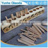 Spindle Box, Montessori Math, Educational Wooden Toy thumbnail-3