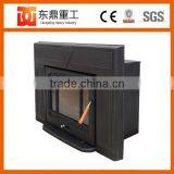 Multi Fuel Cast Iron Inset Type Wood Burning Fireplace With Good Appearance thumbnail-2