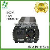 Hydroponic HID Ballast High Quality Light ballast HPS MH 1000W Dimmable Without Cooling Fan Original Manufacturer