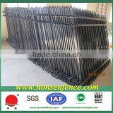 Black Powder Coated Ornamental Fence thumbnail-5