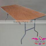 Wood Folding Banquet Table / Wood Dining Table Wholesale thumbnail-1