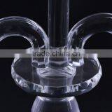 Top Fashion Simple Design Wedding Centerpieces Crystal Candelabra for Home Decor thumbnail-3