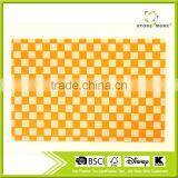 PP Plaid Placemats Washable Heat-resistant for Dining Table 45*30CM (Set of 12) thumbnail-4
