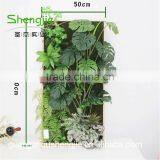 SJLJ013338 Artificial Plant Wall / Fake Plastic Green Wall for Wall Decoration thumbnail-3