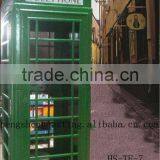 Antique Street London Metal Telephone Booth thumbnail-1