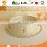 Food Feeder Dish Serving Bowl Water Container Rubber Base Cat Dog Pet Bowl thumbnail-4