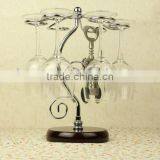 Hanging Wine Glass Stemware Drying Tree Rack thumbnail-1