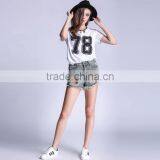 China High Quality Women Comfortable Fashion Denim Shorts For Women thumbnail-3