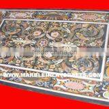 Inlay Dining Table Tops, Marble Table thumbnail-1