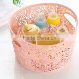 NEW Plastic Sundries Storage Basket Curver Lace Effect Basket thumbnail-5