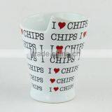 Eco-friendly Certification Ceramic Chip Cone Cup thumbnail-2