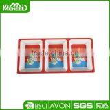 Rectangular 3 Compartments Chip Dip, Division Durbale Snowman Christmas Decorative Dishes thumbnail-1