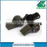 high quality whistle with compass and thermometer